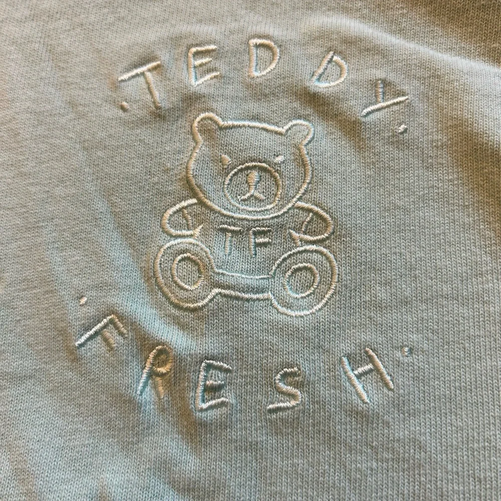 Teddy Fresh Colorblock Tee in Blue, Pink, and Cream - Picture 5 of 12